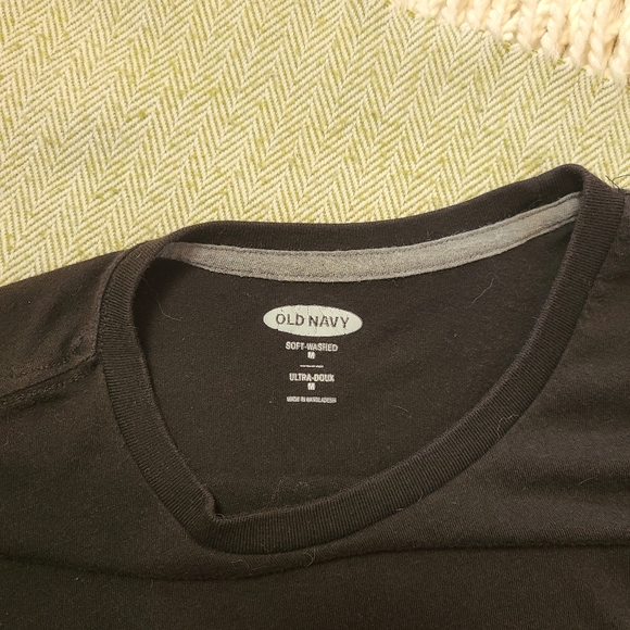 Old Navy Women's Black Soft-Washed T-shirt size M - Picture 8 of 11
